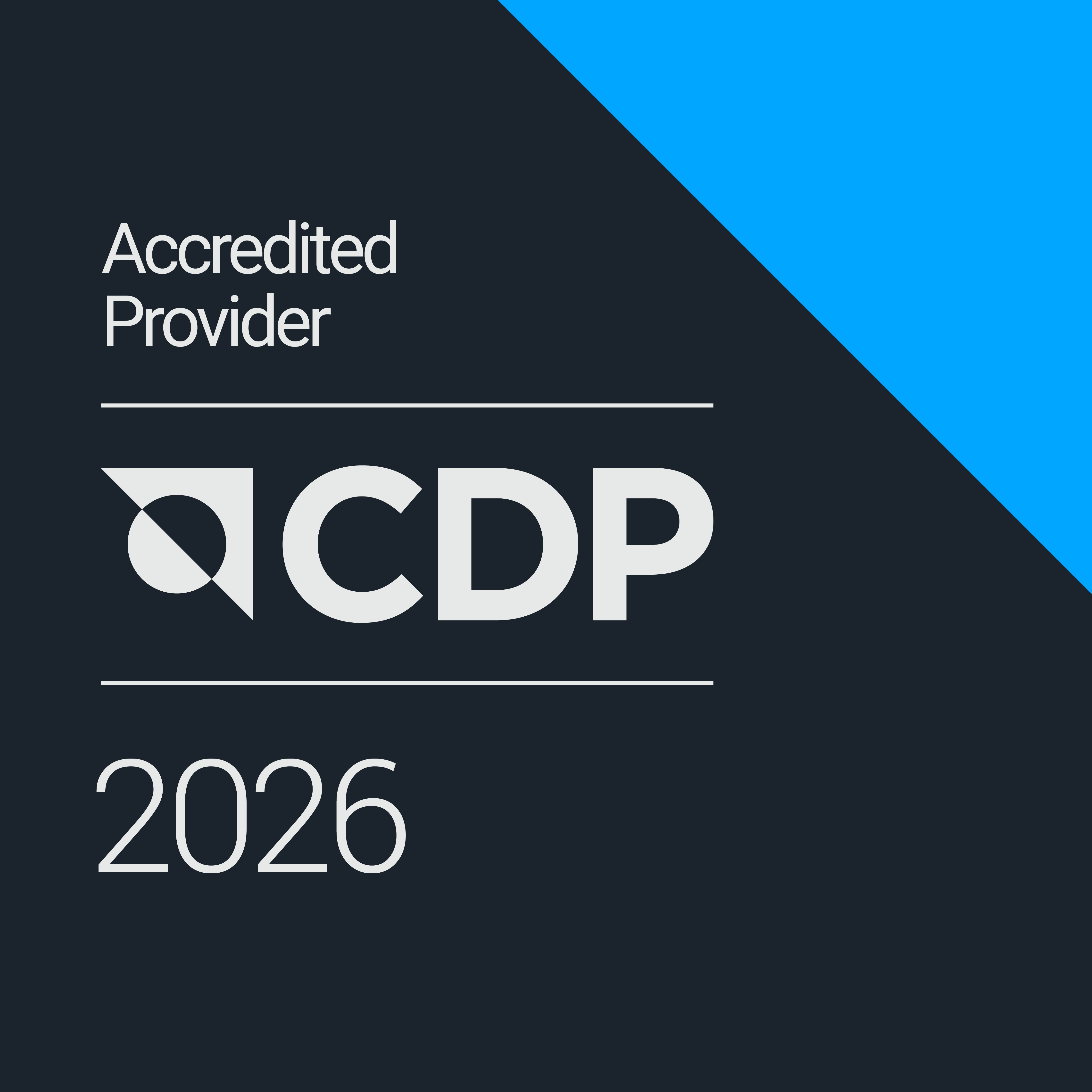 CDP Akredite Çözüm Sağlayıcısı 2026