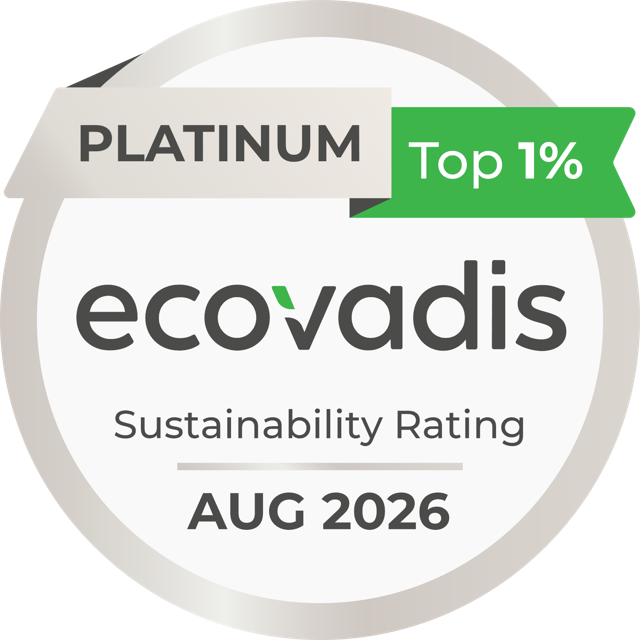 EcoVadis Platin Madalya 2026